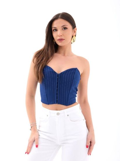 6324 CROP-LACİVERT resmi